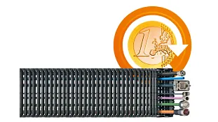 Cost down with energy chain systems