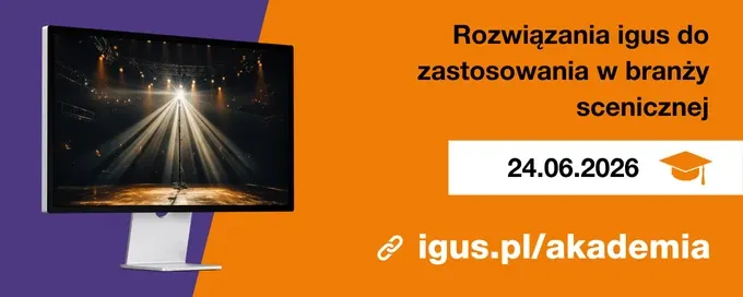 Webinary 2026 - 6. Rozwiązania igus do zastosowania w branży scenicznej