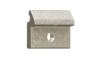 Clamp for linear modules and toothed belt axes