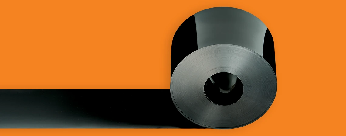 Cinta antifricción blanca en material W160