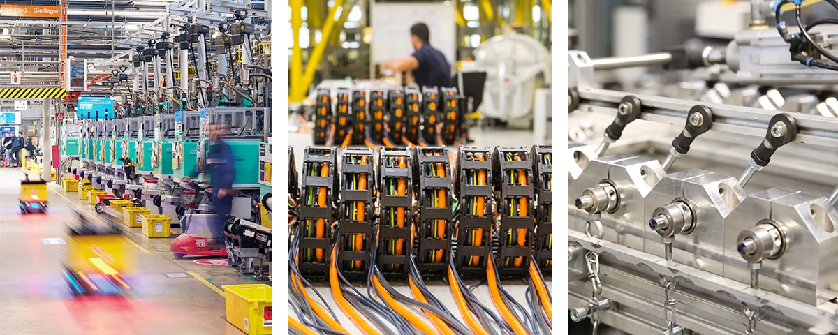 Automationsaufgaben in der igus Fabrik