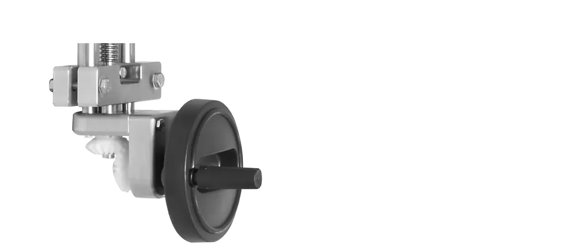 drylin vinkelväxel med ratt för igus linjärmoduler och koordinatbord