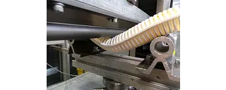 Teste de flexão e-skin soft