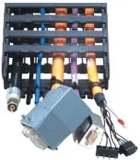 pre harnessed cable carriers