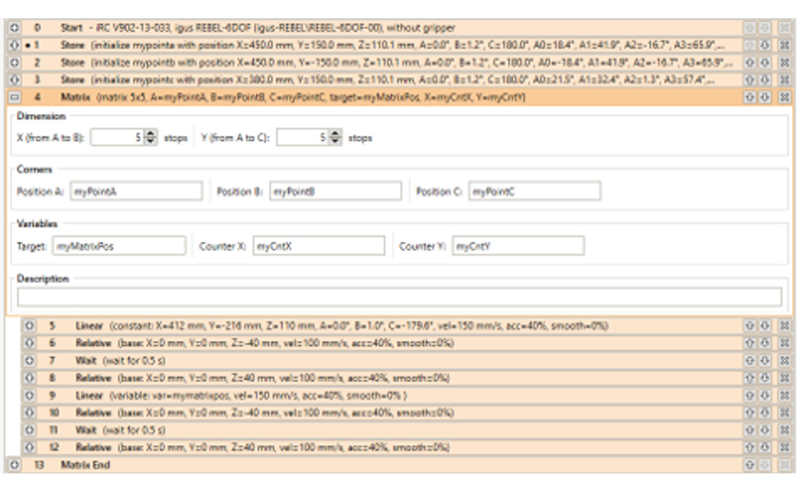 igus® Robot Control Software - for easy programming of robots