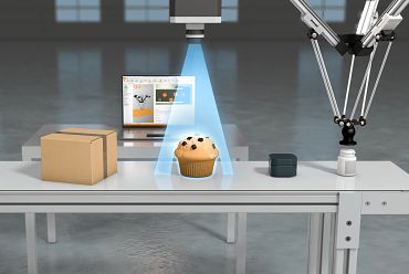 Controle de robôs da igus - Aplicativo de visão