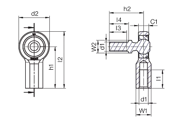 KCLM-ES-06-J-EZ technical drawing