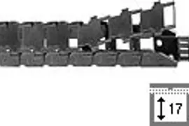 Zipper chain rip-open from outside