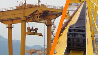 smart plastics RMG crane