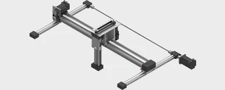 Robô linear pequeno