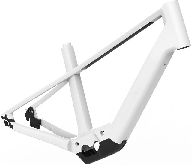 Plastic bike frame