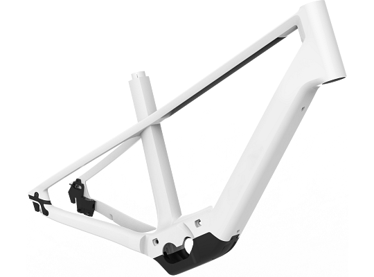 Plastic bike frame