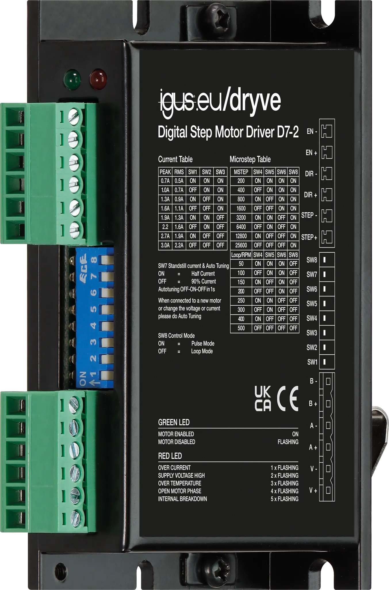 Controlador de motores igus D7-2