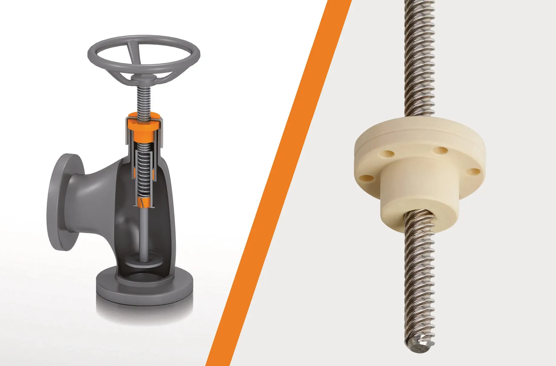 dryspin în supapa de închidere