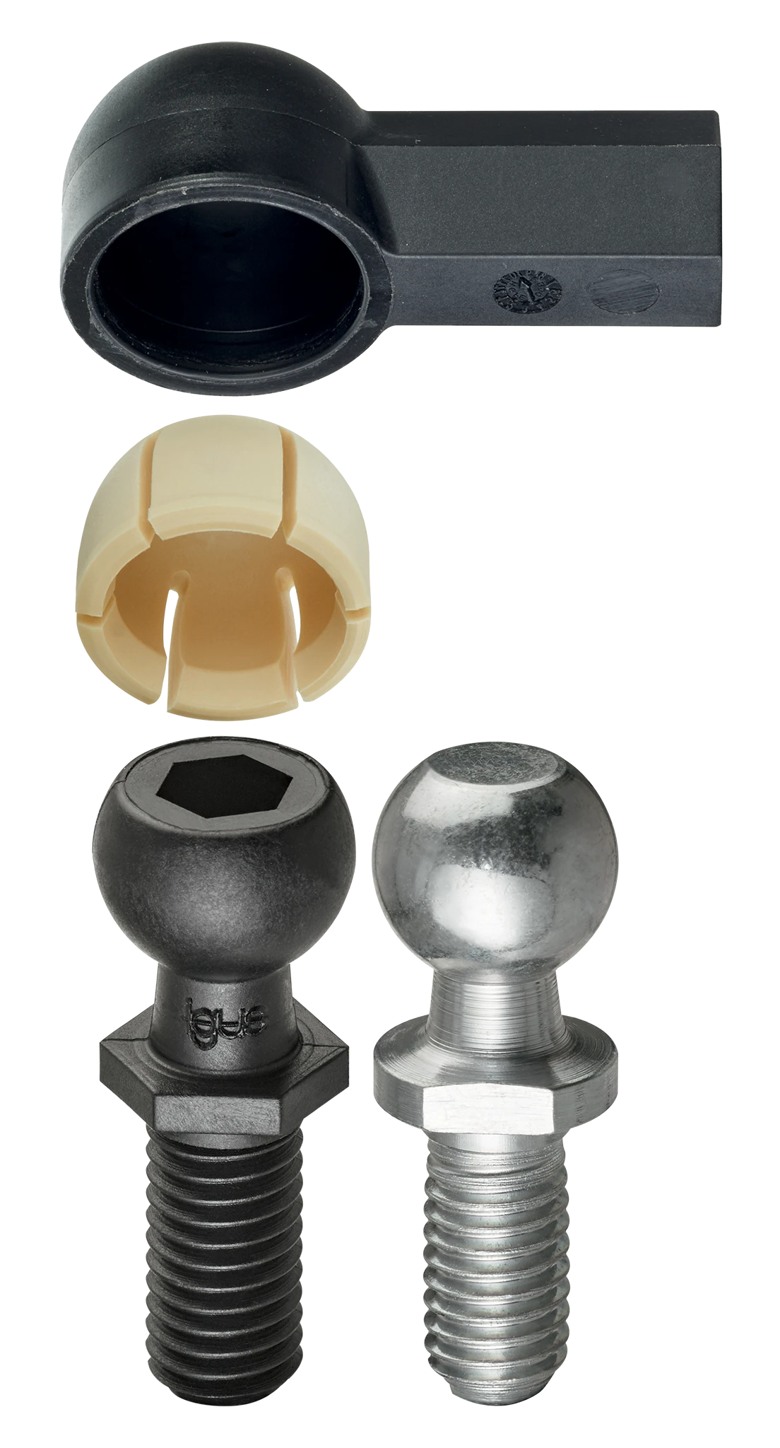 úhlové a řadové kulové klouby igubal