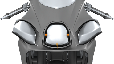 Motorbike front light
