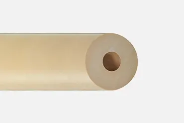 Plastic hollow rod