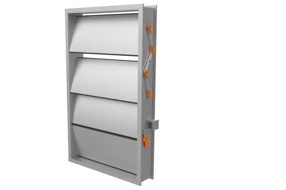 Persluchtklep voor treinen met iglidur glijlagers en stangkoplagers