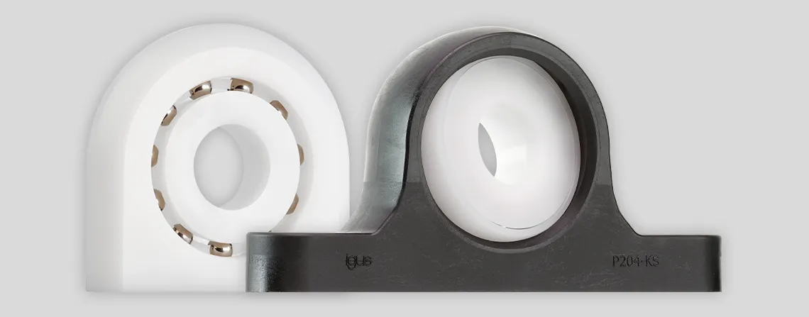 Pillow block ball bearings