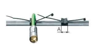 Pépites Chainfix pour rail chapeau