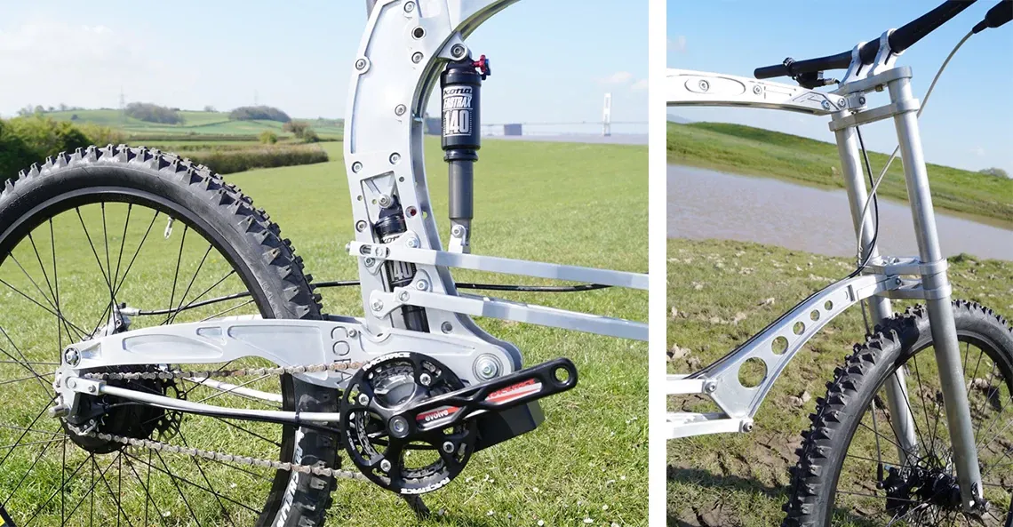 Photo of Noah suspension system in detail