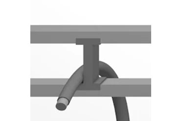 cable friendly crossbars