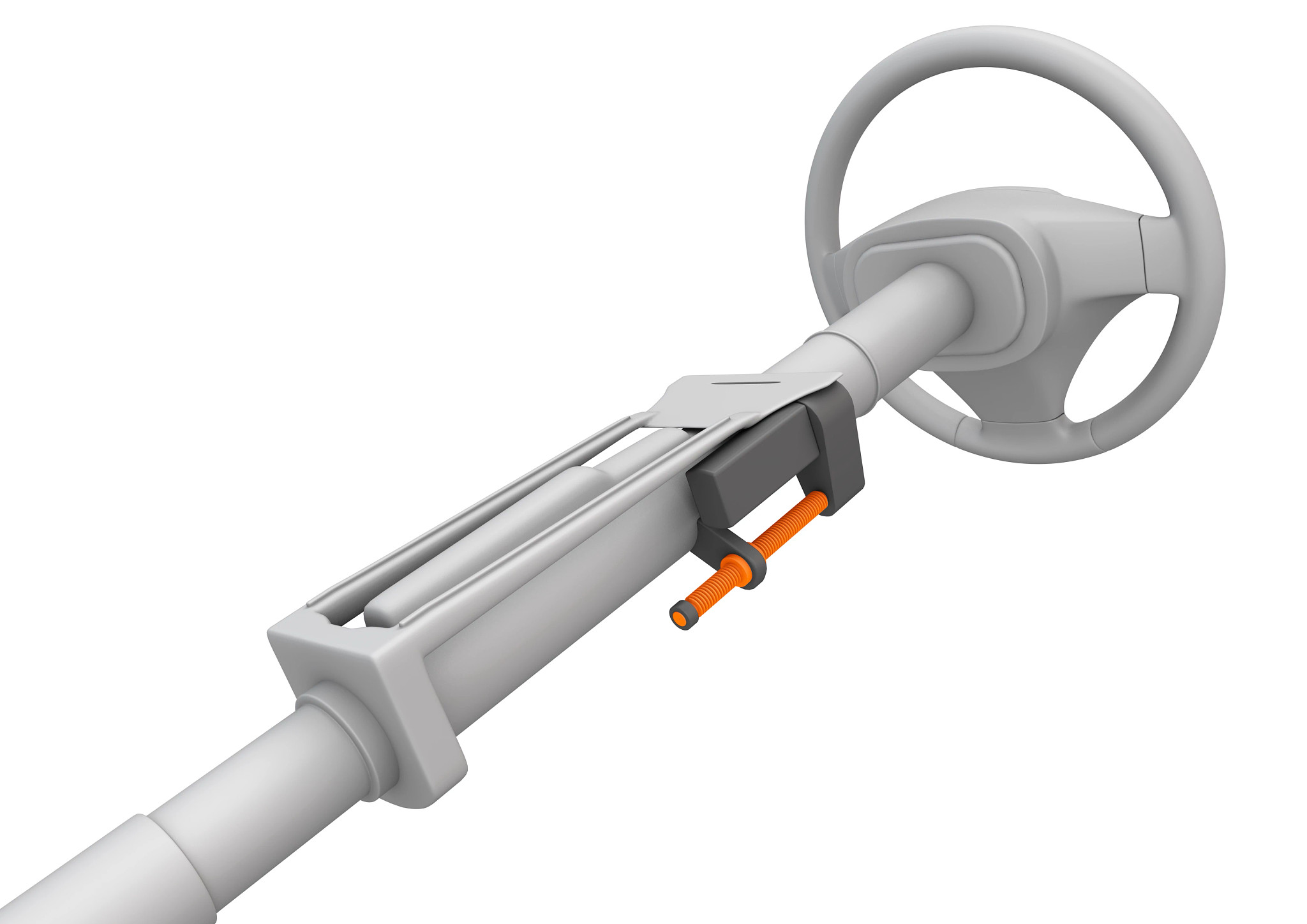 dryspin in the steering column adjustment