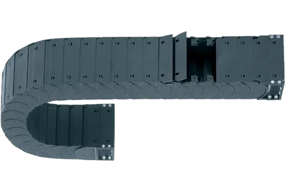 R68：igus 的第一款全閉式拖鏈(e-tube)