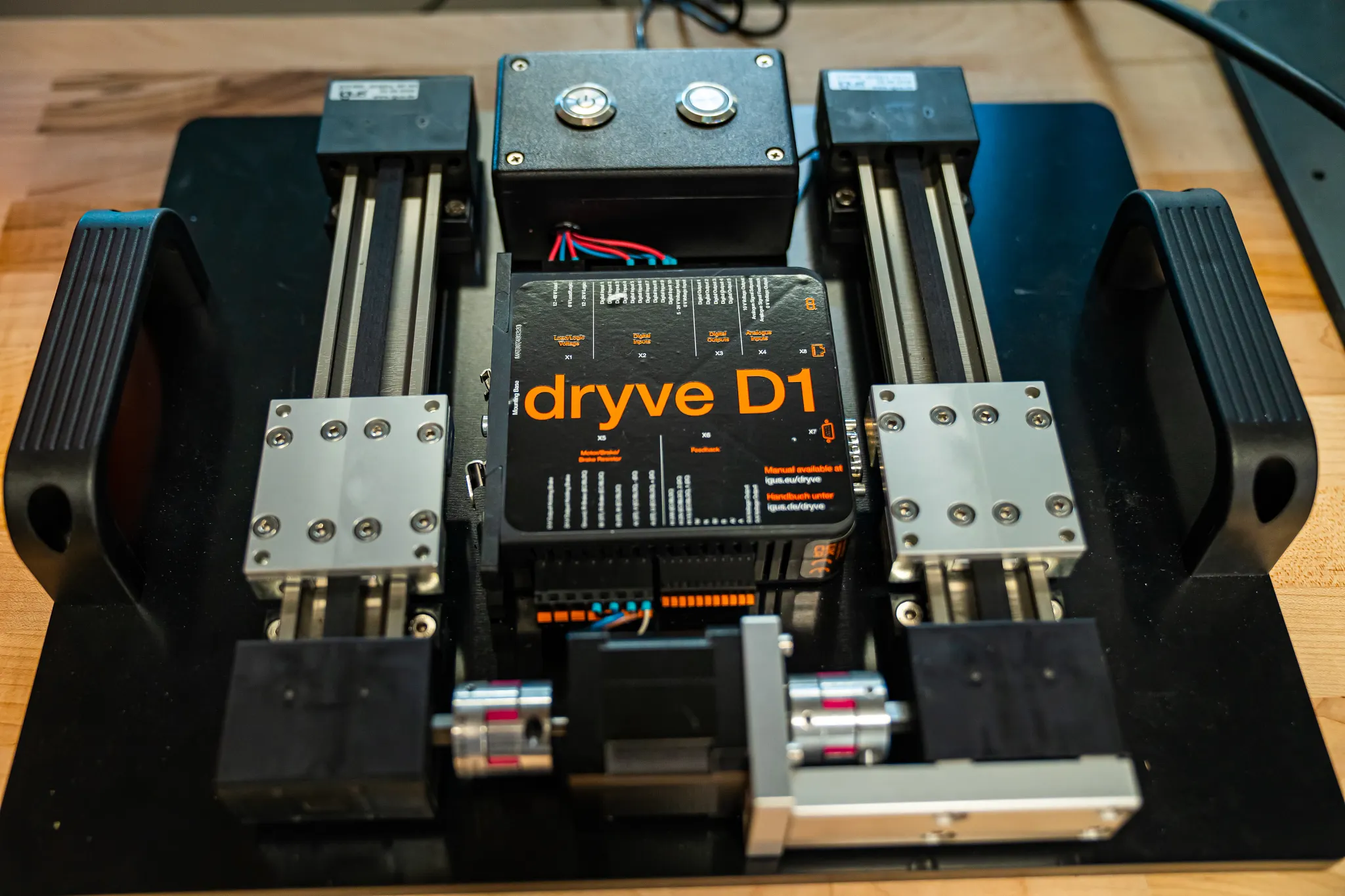 D1 motor controller in action