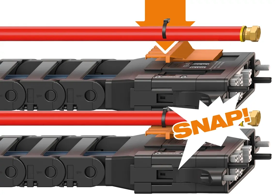 readychain snap-on bærer