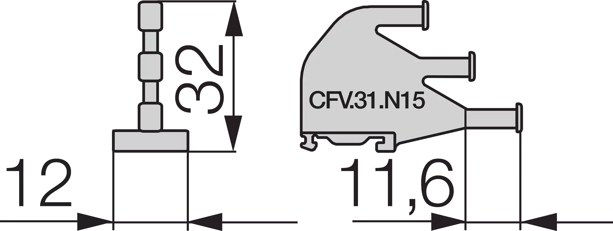 CFV.31.N15 technical drawing