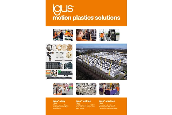Giới thiệu về igus®: Công nghệ motion plastics®