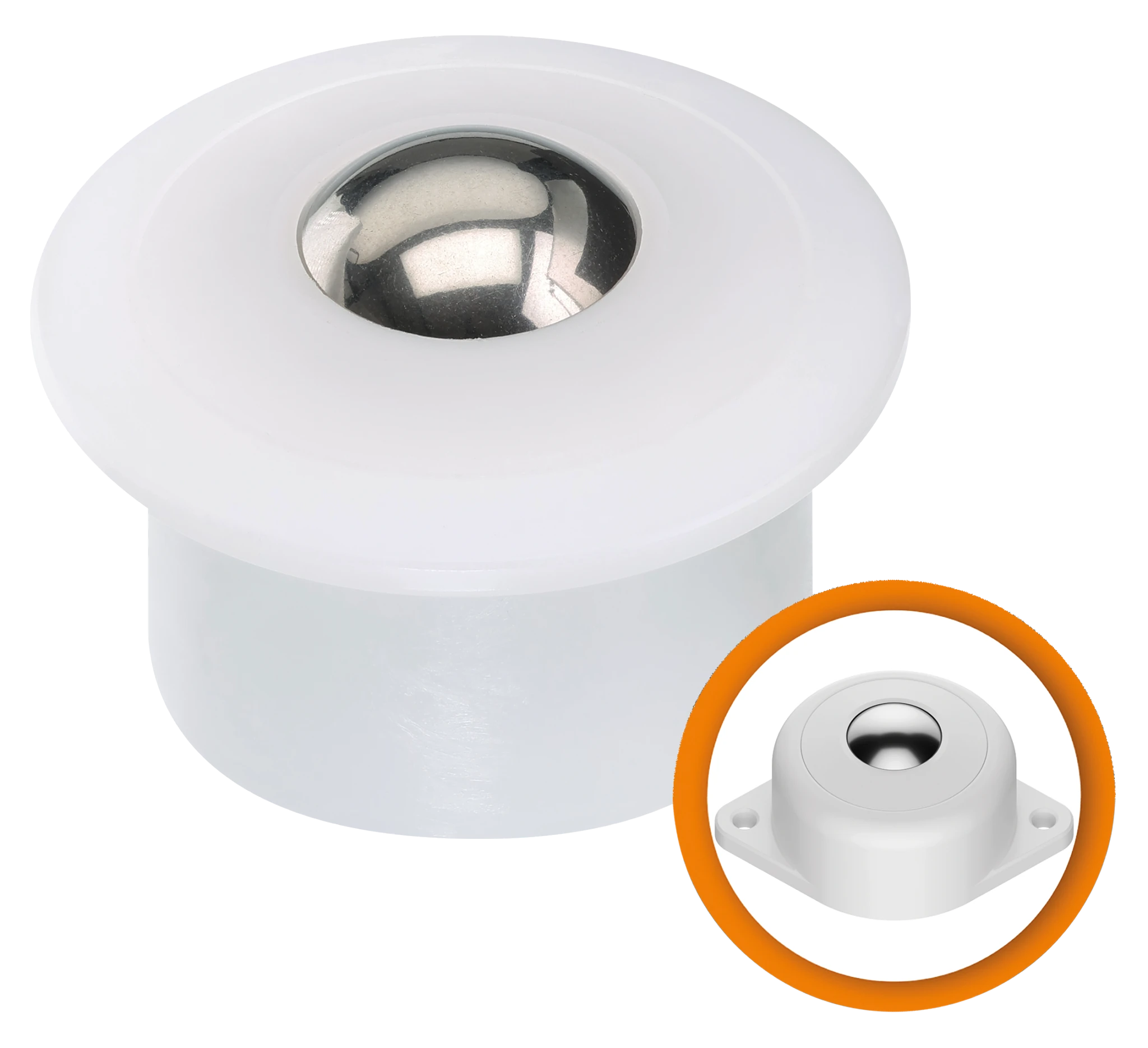 Ball transfer unit for endurance running