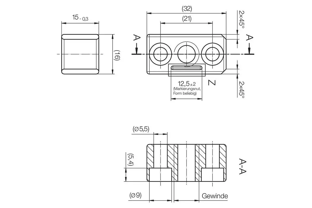 SHT-2018-TRM-18X4-RH technical drawing
