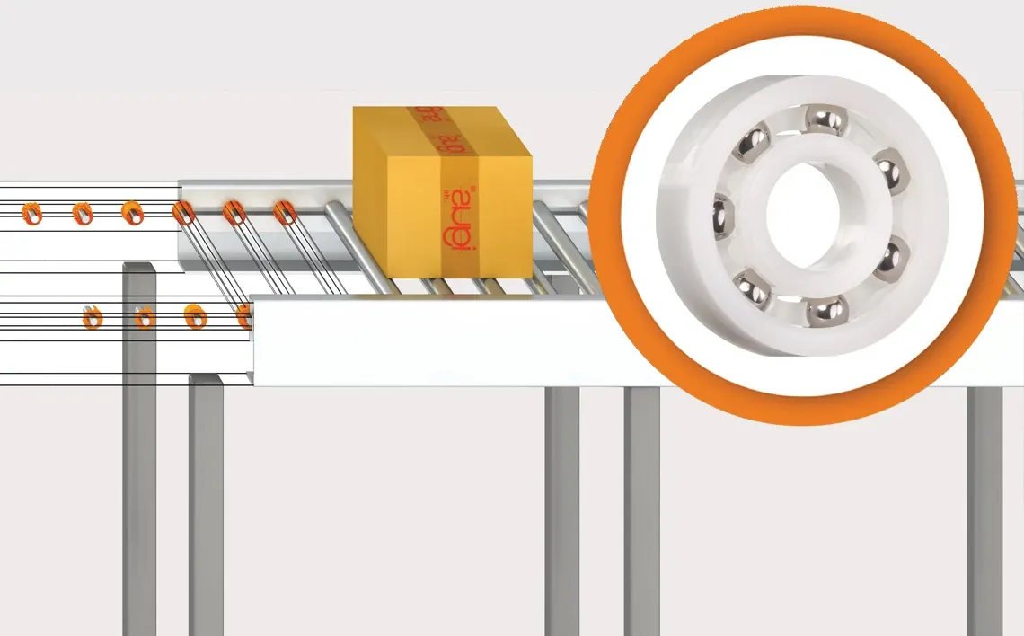 Rolete transportador xiros