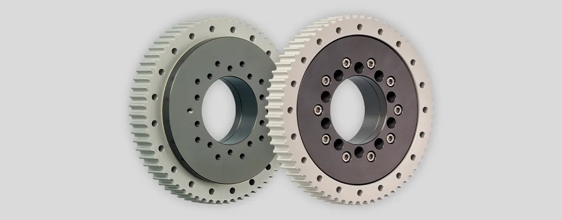 Slewing rings, toothed