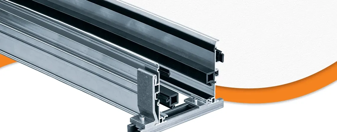 Super Aluminum guide trough