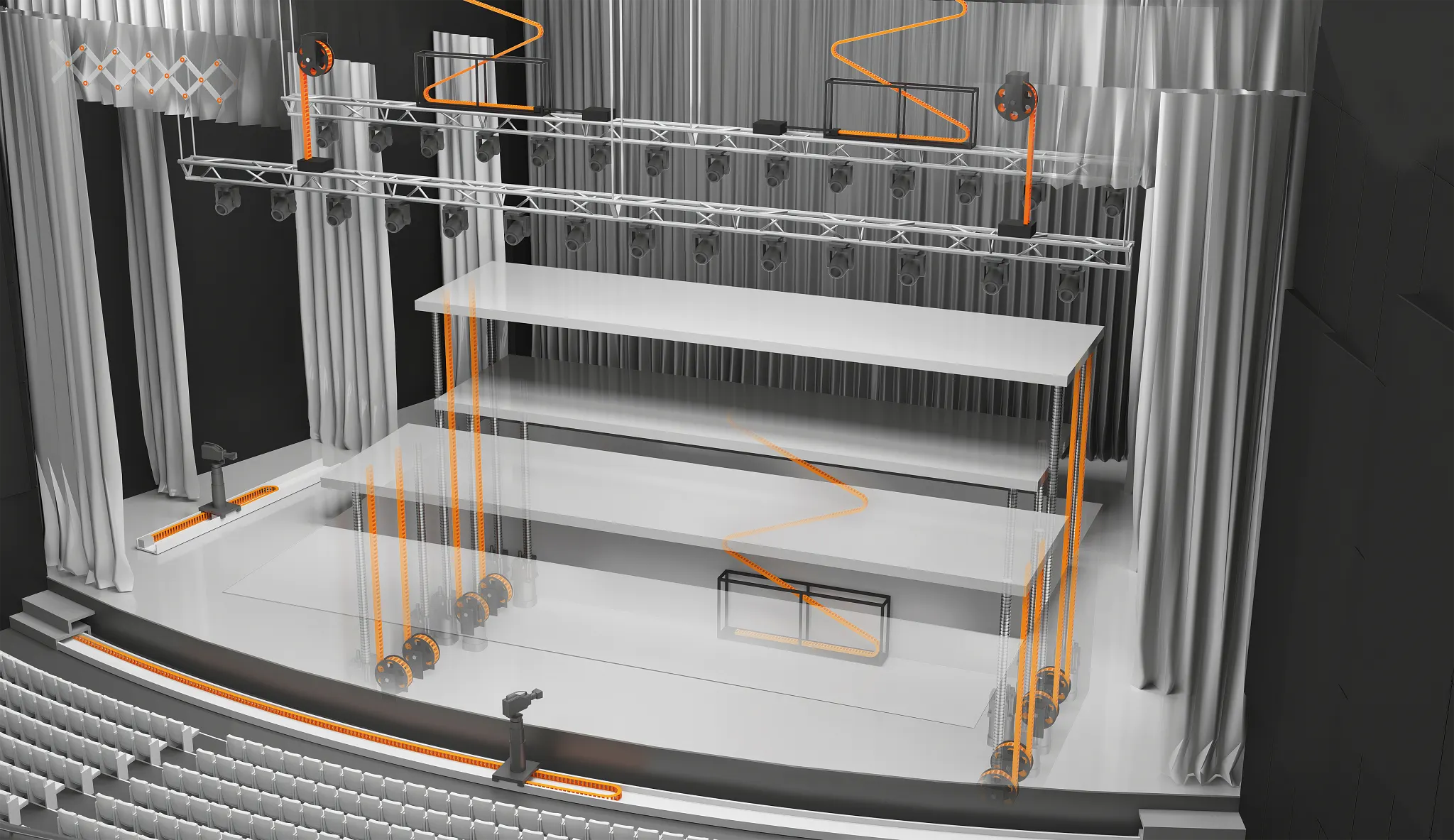 Products for stage technology