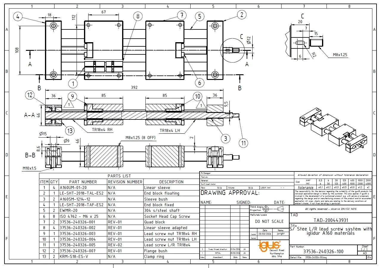 Detailed drawing