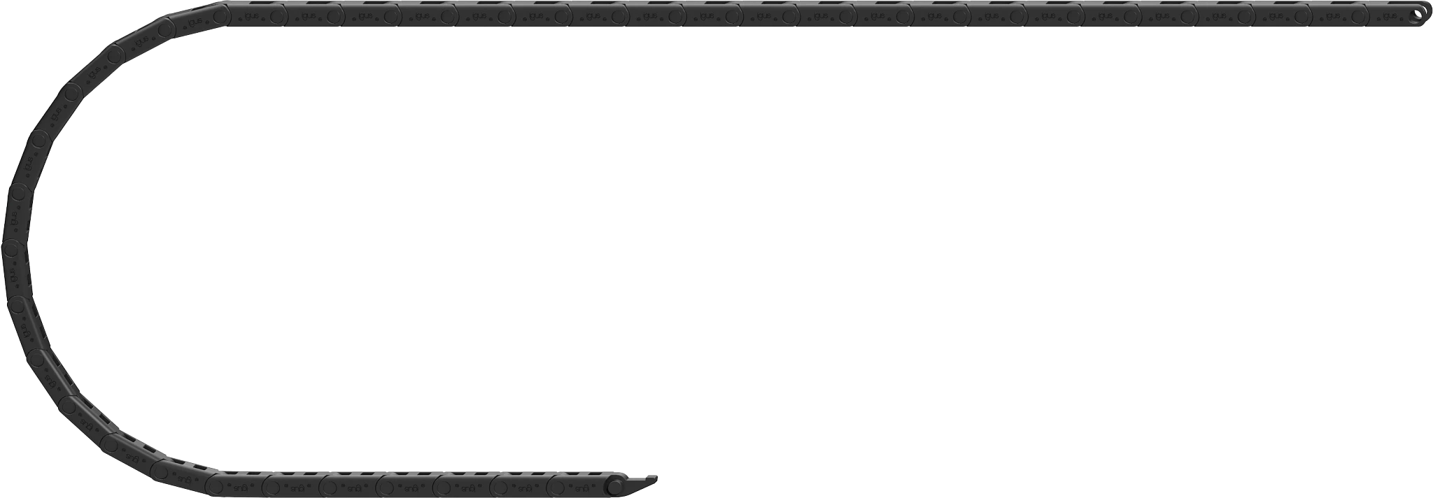 e-skin flat com calha de suporte para o sistema e-skin flat