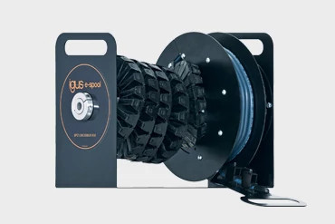 espool manual pull out cable reel