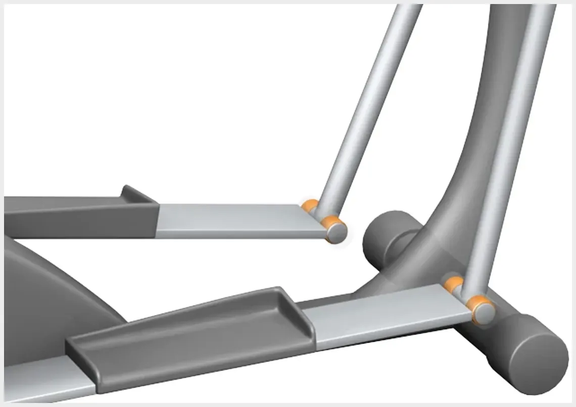 乾式軸承用於交叉式訓練機