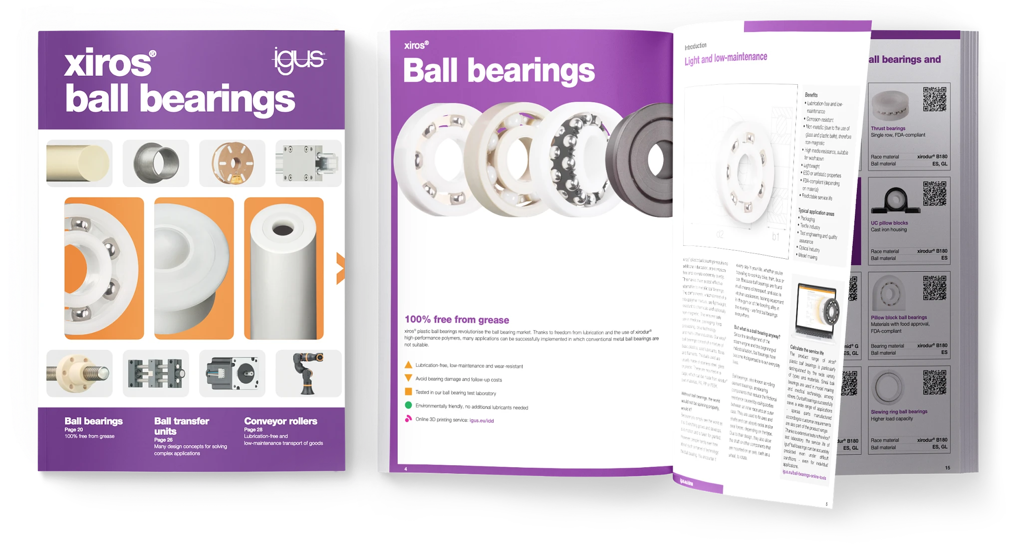 Katalog výrobků kuličková ložiska xiros