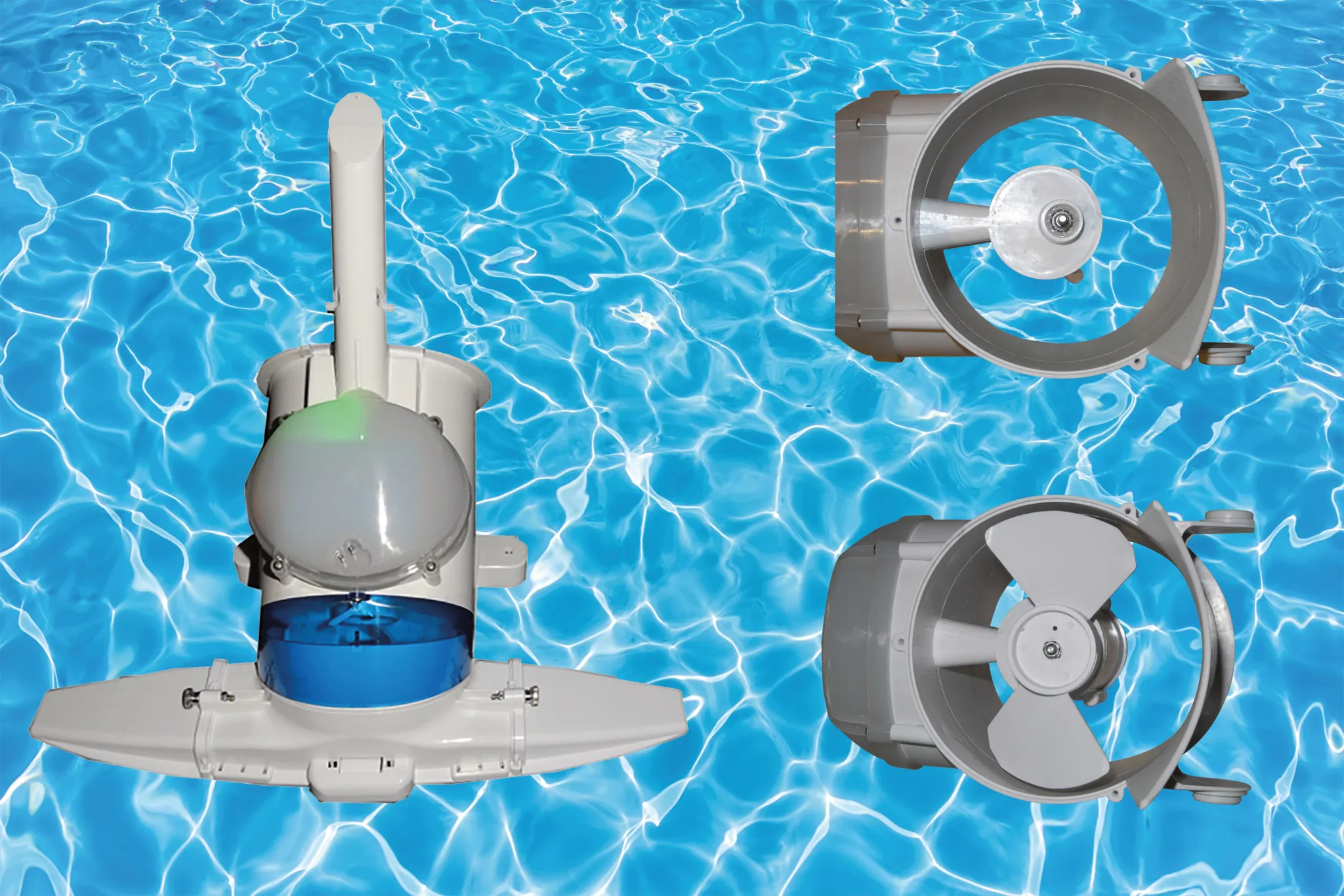 Roulement à billes rainurés dans un aspirateur de piscine