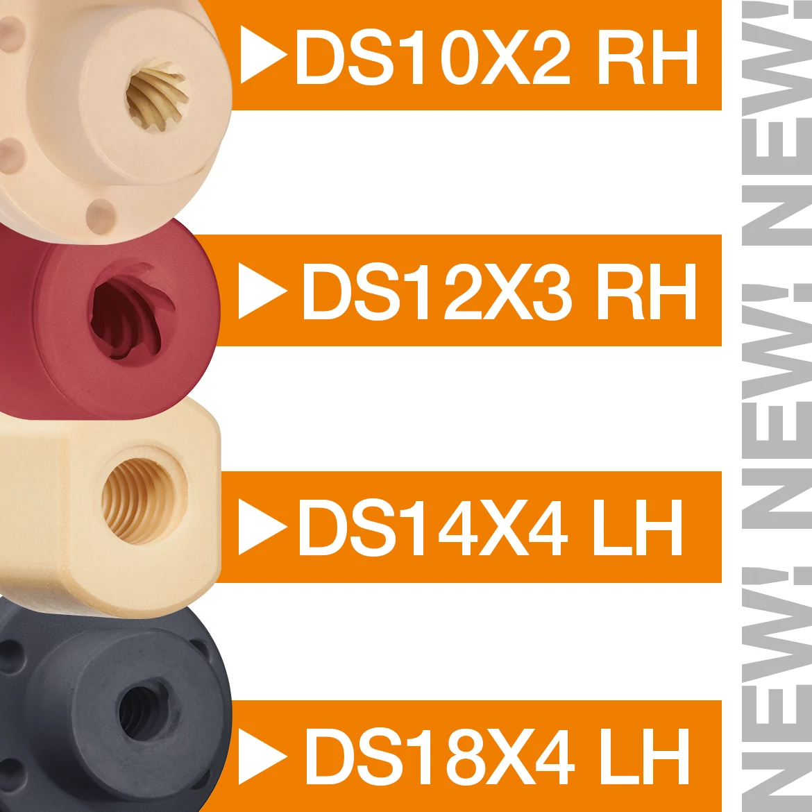 Suitable lead screw nuts