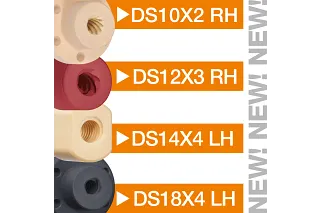 New thread sizes