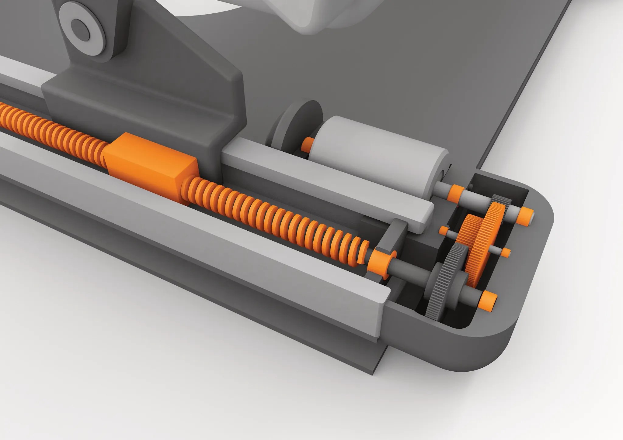 dryspin v lineárních pohonech