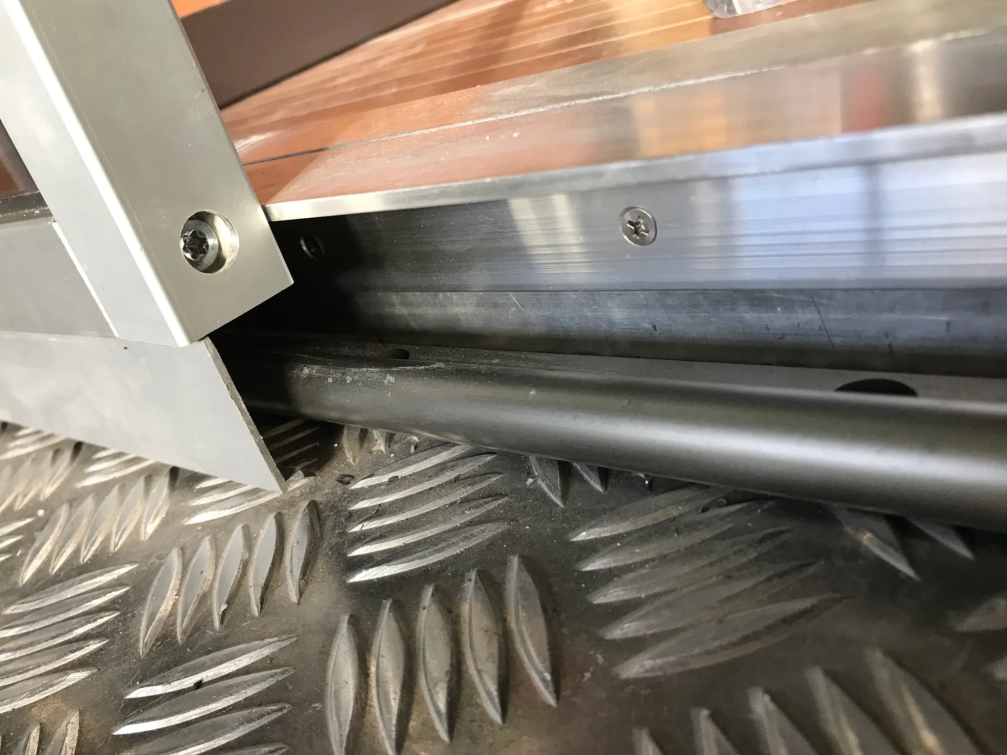 Holiday Boat - Schiebetüre Nahansicht