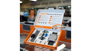 Sample box drylin® linear guide system