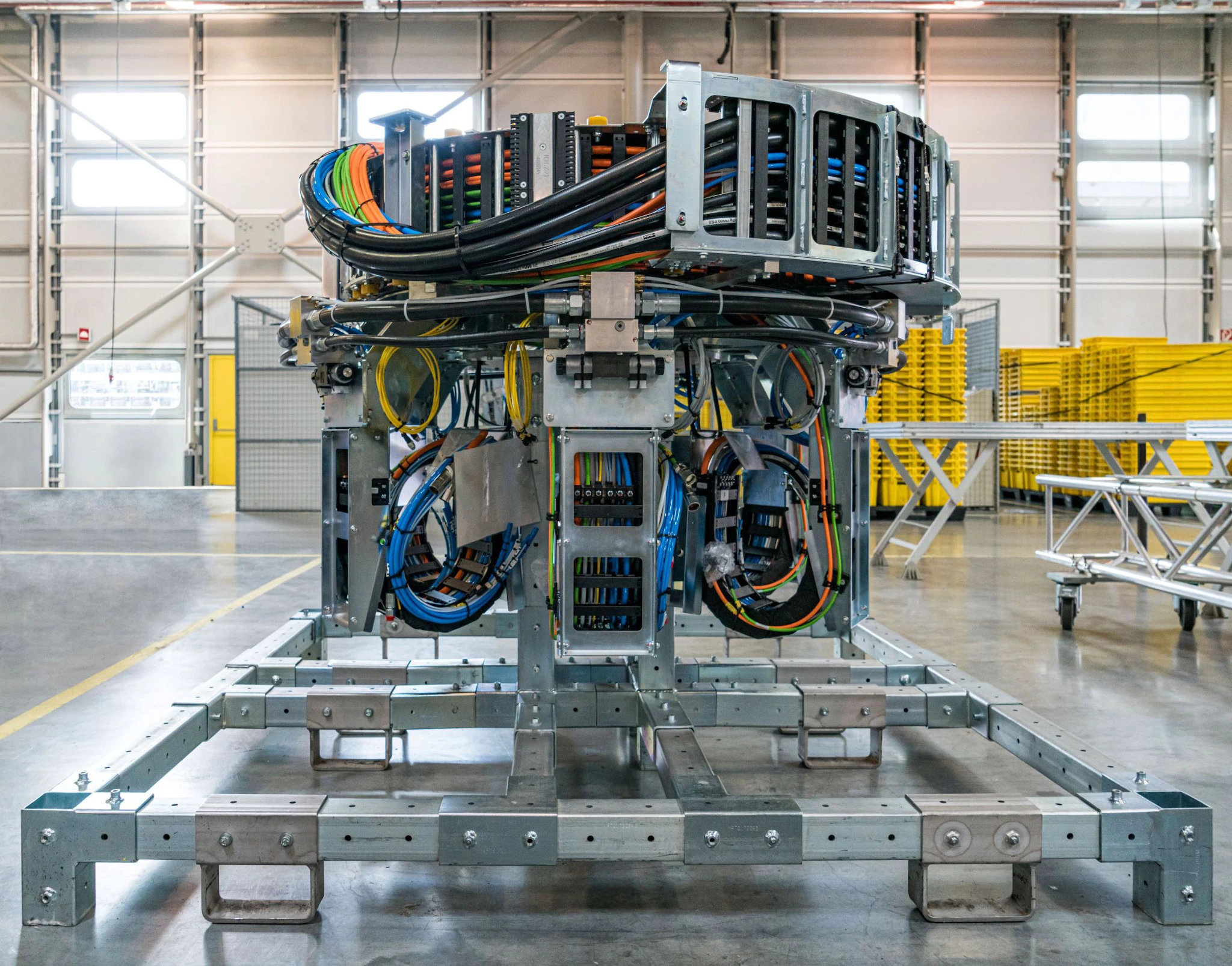 Chaînes porte-câbles confectionnées pour des tourneuses